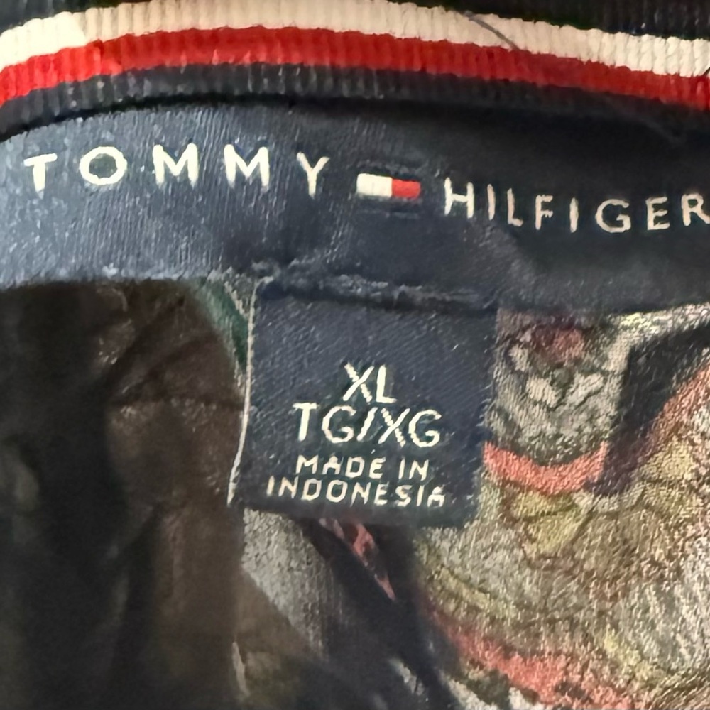 Tommy Hilfiger Patchwork Floral Paisley Print Tunic Blouse Size XL Preppy Boho - Picture 6 of 8